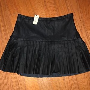 Leather skirt